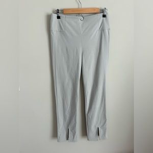 Athleta | Light Grey Recycled Nylon Multipurpose Career Pants Size 8